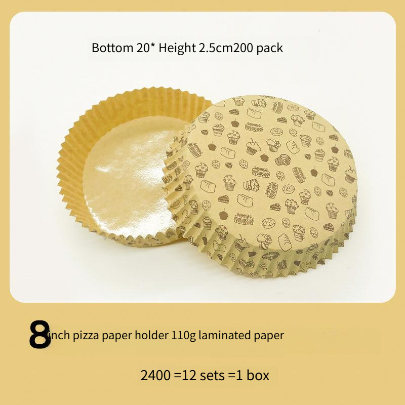 Baking Liners for Pizza Bread and Cake Greaseproof Paper Holders for Ovens
