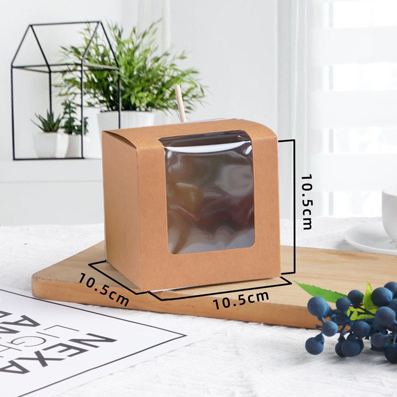 Individual Cupcake Containers, Cupcake Boxes with Window, Food Grade Cupcake Holders with Inserts