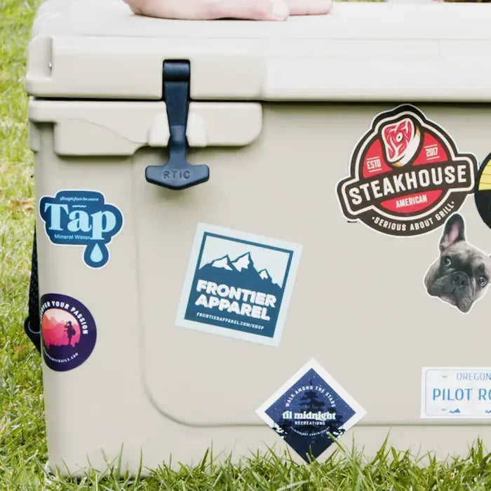 Custom Logo UV-Proof Waterproof Die Cut Sticker Label