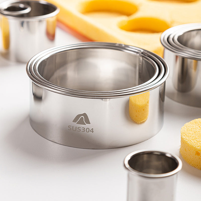 304 stainless steel round cake cutting mold