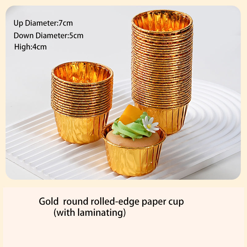 Four-grid six-grid cupcake boxes, mousse dessert packaging, camping picnic take-out packaging boxes