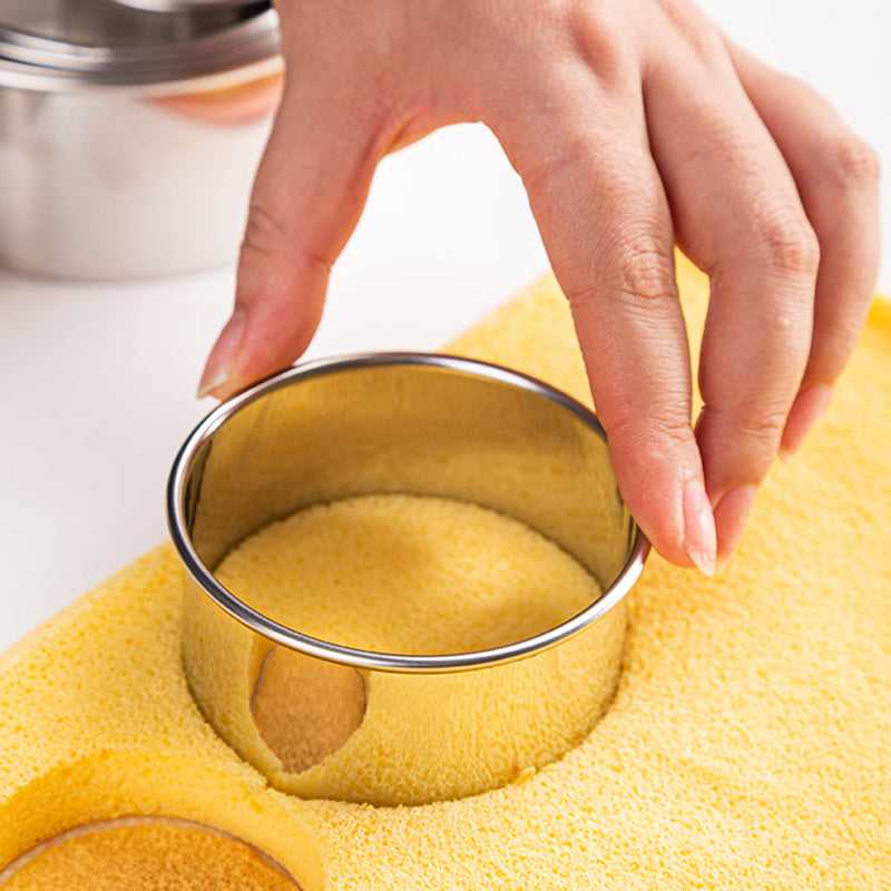 304 stainless steel round cake cutting mold