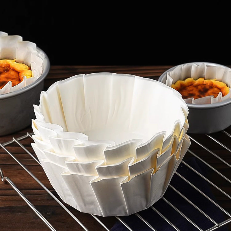 Basques Cake Paper Disposable Parchment Liners Baking Pan Liner