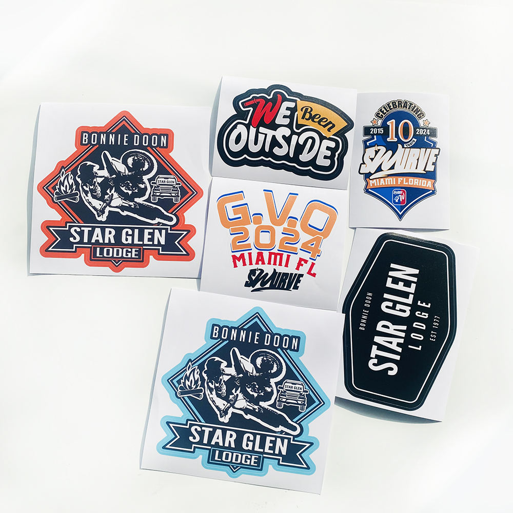 Custom Die Cut Weatherproof Durable Self-Adhesive Label Sticker