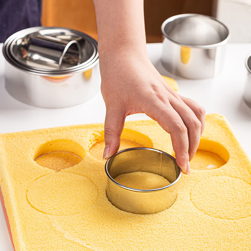304 stainless steel round cake cutting mold