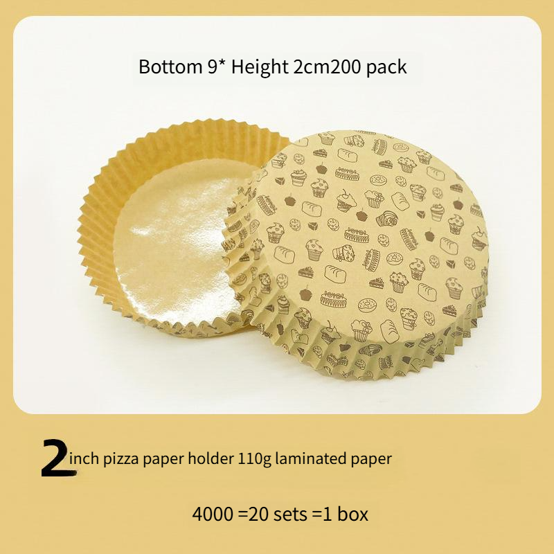 Baking Liners for Pizza Bread and Cake Greaseproof Paper Holders for Ovens