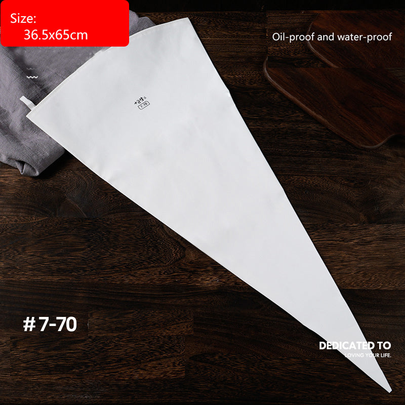 Thickened cotton cloth piping bags, commercial large-sized squeezed cookie cloth bags, cream piping bags, household reusable