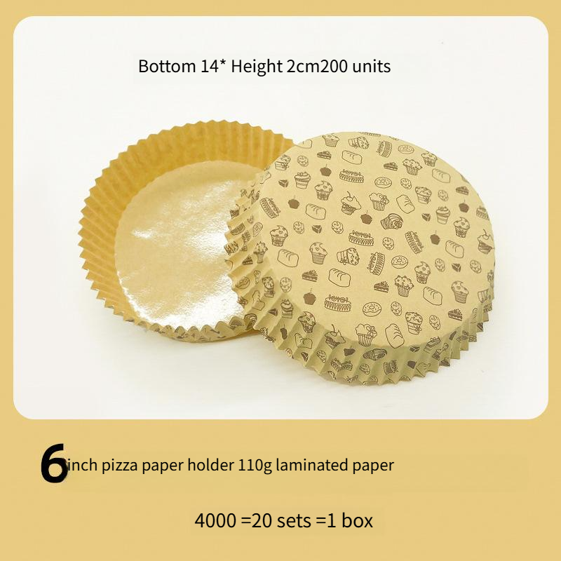 Baking Liners for Pizza Bread and Cake Greaseproof Paper Holders for Ovens