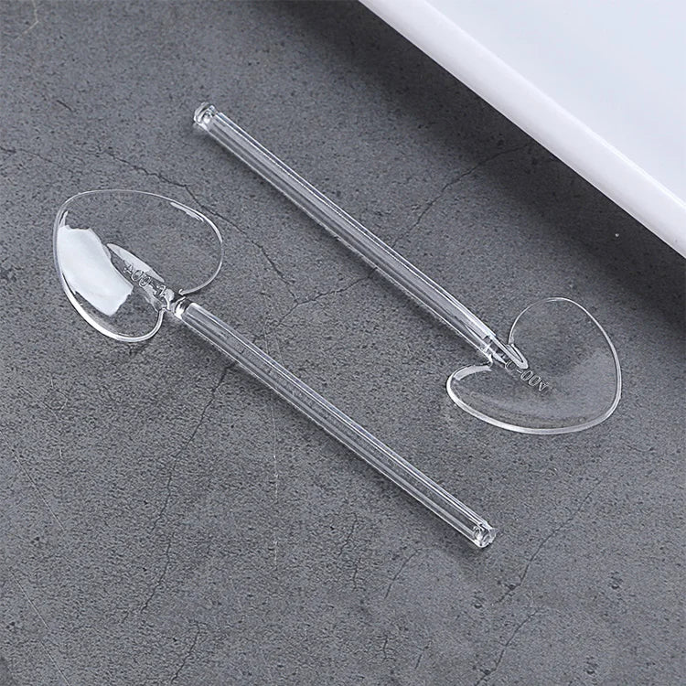 100pcs/bag Wholesale Cheap Price Disposable Plastic Muti Colorful Ice Cream Spoons