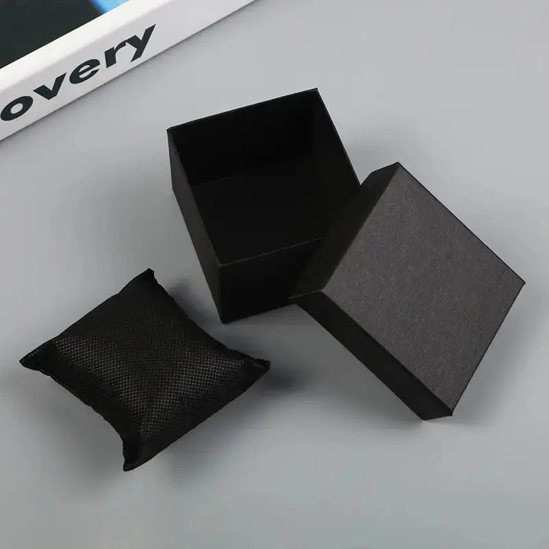 Wholesale Customized square Luxury Watch Packaging Paper Box with Customizable Lid and Basic Watch Box Display Gift Box