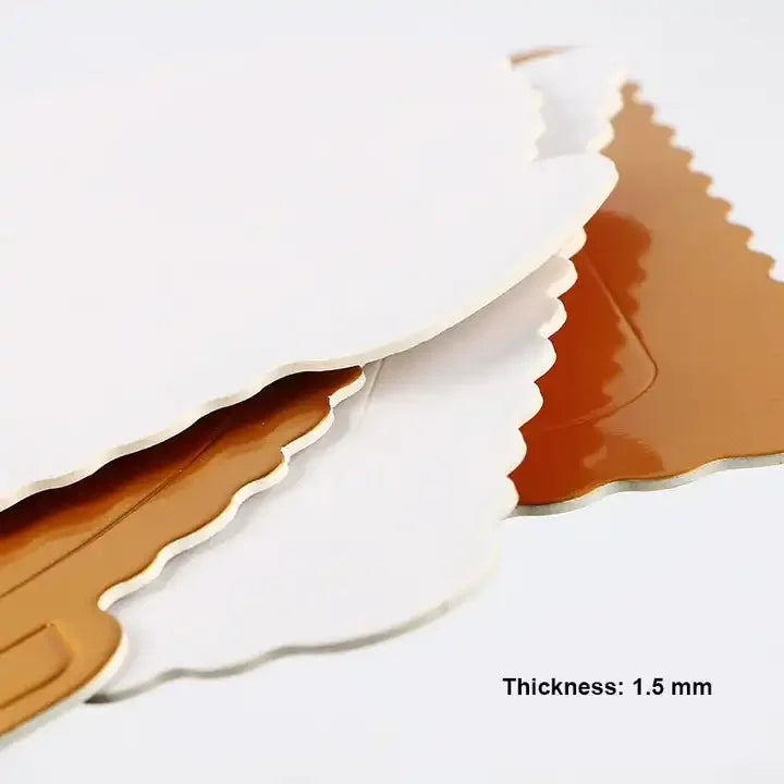 Square Food Grade Baking Base 4 6 8 10 12 Square Size Cake Board Stacked Layered Cake Decoration Gift Thickened Cake Base