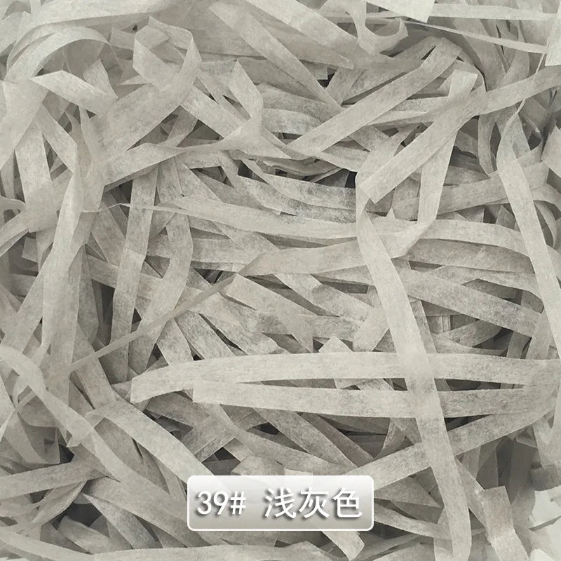 Lafite Papyrus Wholesale Color Ruffled Cut Paper Papyrus Stuffing Packaging for Luxury Gift Box Stuffing