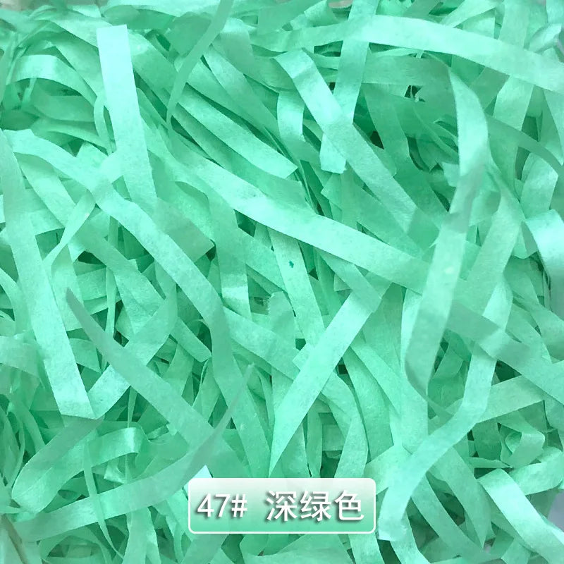 Lafite Papyrus Wholesale Color Ruffled Cut Paper Papyrus Stuffing Packaging for Luxury Gift Box Stuffing