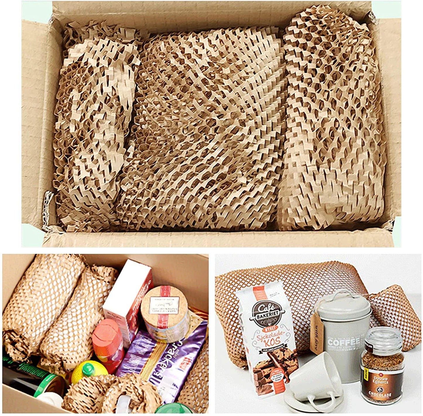 Custom Hot-selling Multi-color Biodegradable Waterproof and Shock-proof Packaging Gift Honeycomb Paper