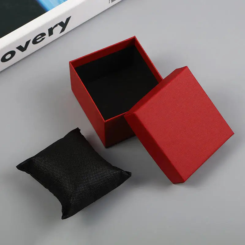 Wholesale Customized square Luxury Watch Packaging Paper Box with Customizable Lid and Basic Watch Box Display Gift Box