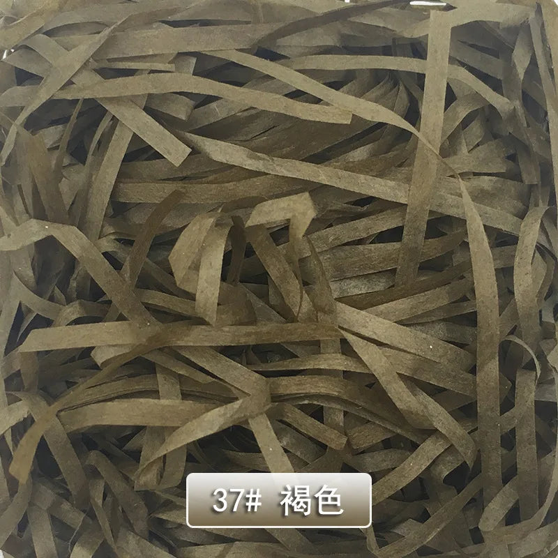 Lafite Papyrus Wholesale Color Ruffled Cut Paper Papyrus Stuffing Packaging for Luxury Gift Box Stuffing