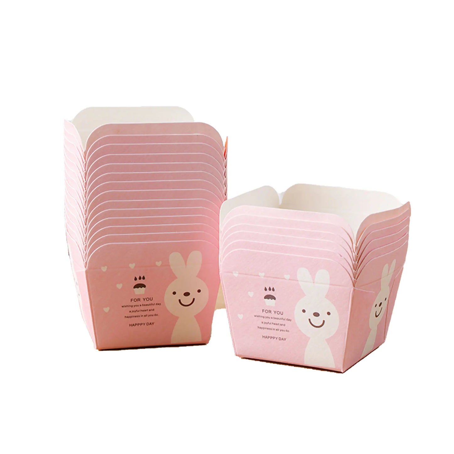 Hokkaido Chiffon Cake Paper Cup Cup Large square Paper Tomafin Cup Mold Baking Oven Special Baking