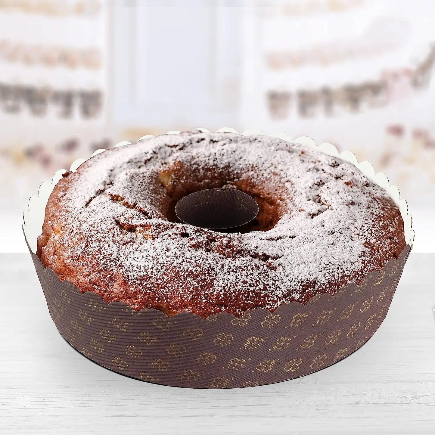 High End Customized Disposable Circular Chiffon Cake Baking Tray, High-quality and High-temperature Resistant Baking Bread Mold