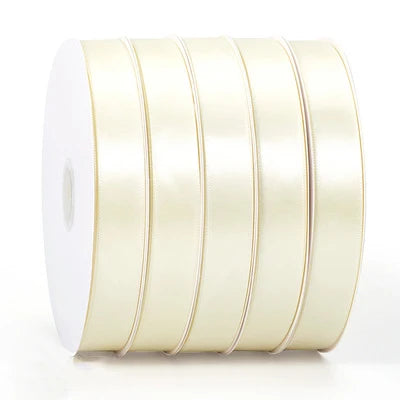High Quality Cake Box Packaging Ribbon Fresh Flower Bouquet Decorative Ribbon Bow Solid Color Cloth Baking Ribbon
