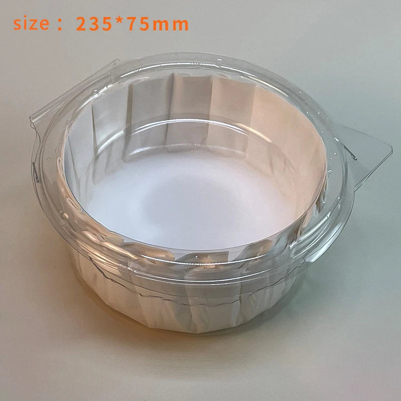 Wholesale Disposable Wood Color Basque Cake Paper Trays Multi-gauge Cupcake Baking Cupcake Cupcake Moulds