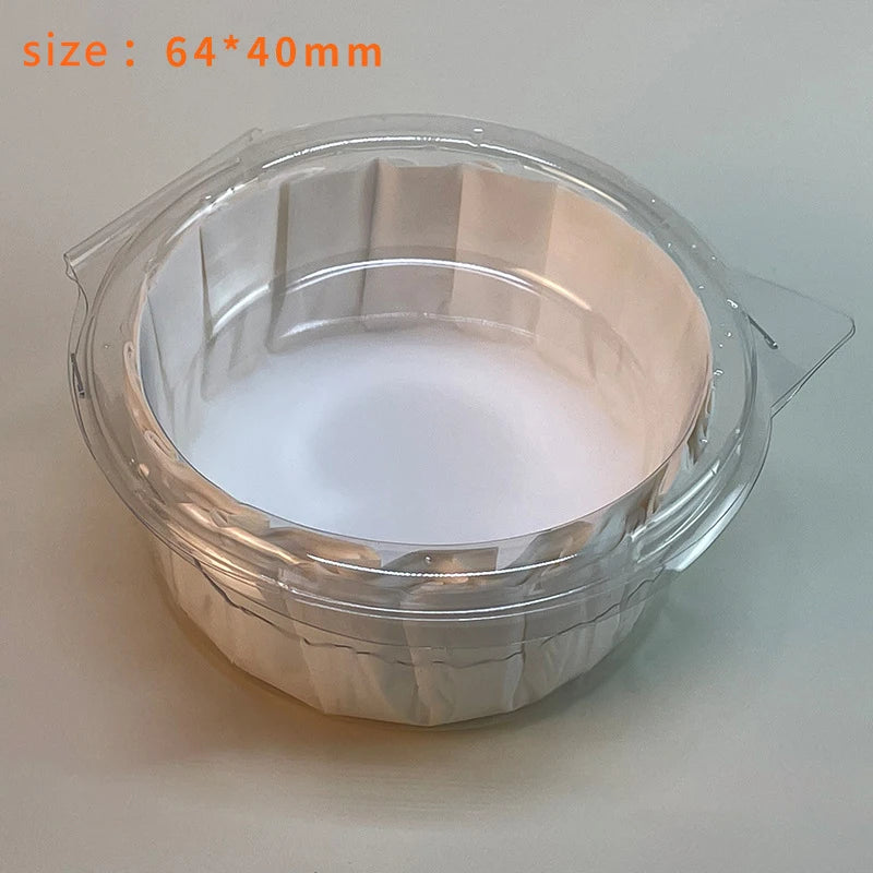 Wholesale Disposable Wood Color Basque Cake Paper Trays Multi-gauge Cupcake Baking Cupcake Cupcake Moulds