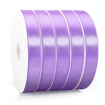 High Quality Cake Box Packaging Ribbon Fresh Flower Bouquet Decorative Ribbon Bow Solid Color Cloth Baking Ribbon