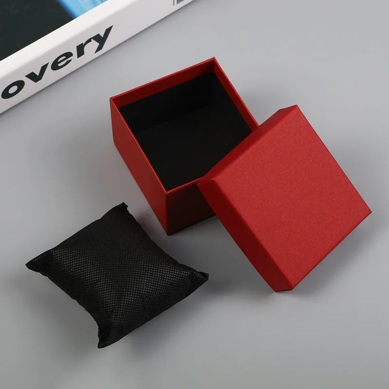 Wholesale Customized square Luxury Watch Packaging Paper Box with Customizable Lid and Basic Watch Box Display Gift Box