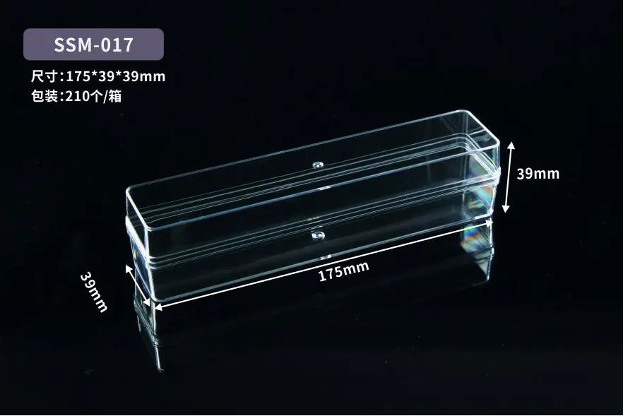 Customized High-quality and Large-sized Food Grade Plastic Transparent Biscuit Box, Pastry and Dessert Tiramisu Box