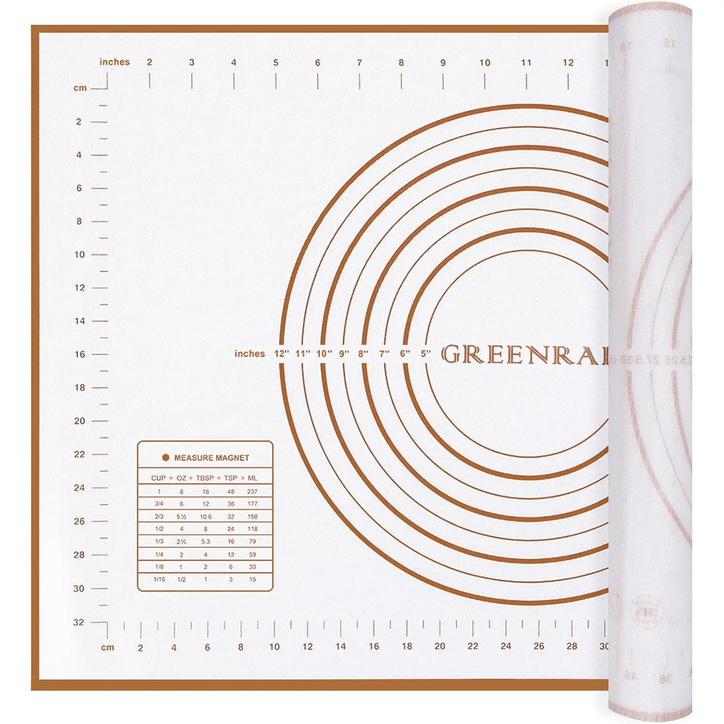 Are Resistant to High Temperatures Non-slip Non-stick Baking Mat Rolling Pastry Mat Kneading Dough Silicone Dough Rolling Mat