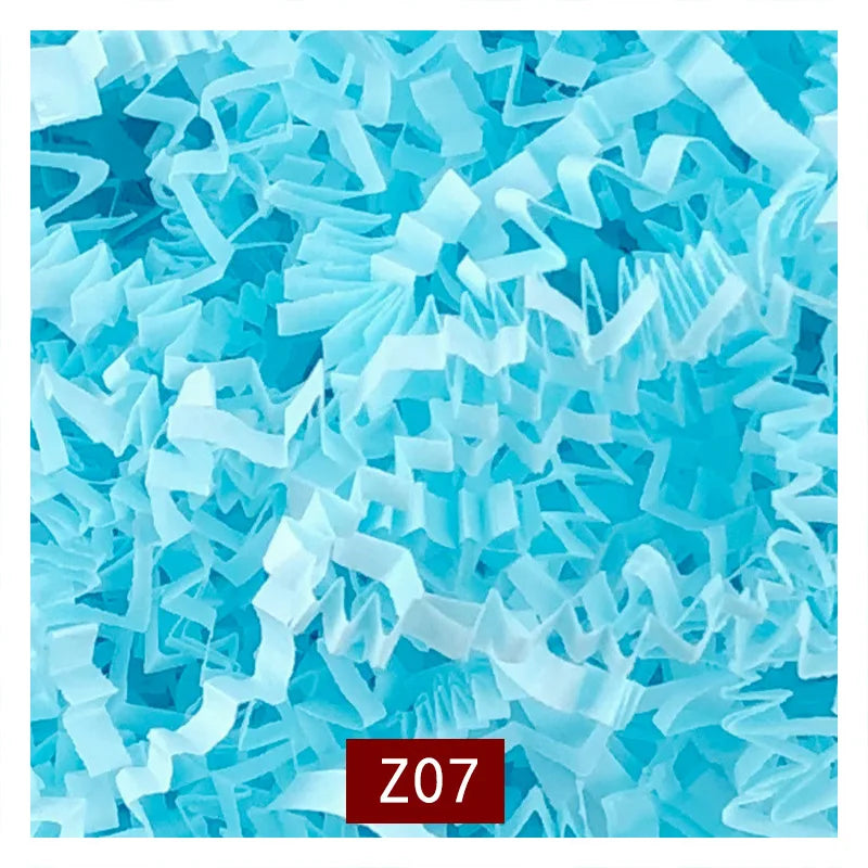 Wholesale Crinkle Paper Colorful Shredded Shred Paper for Gift Box Basket Filler