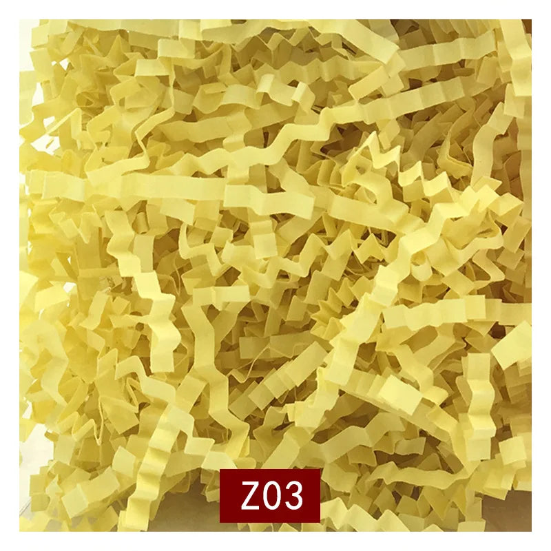 Wholesale Crinkle Paper Colorful Shredded Shred Paper for Gift Box Basket Filler