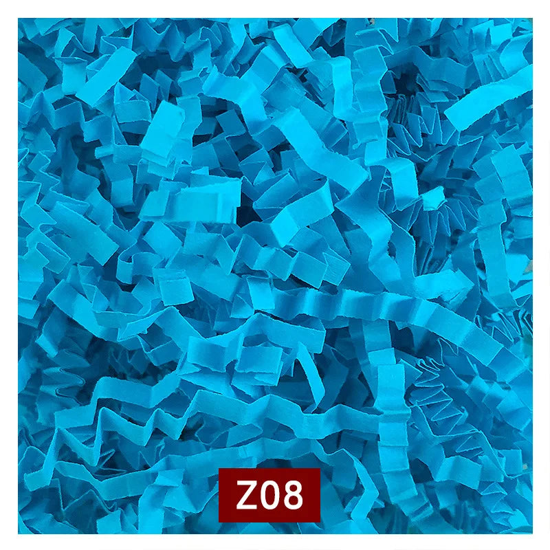 Wholesale Crinkle Paper Colorful Shredded Shred Paper for Gift Box Basket Filler