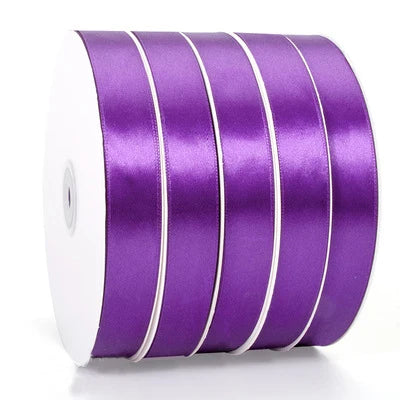 High Quality Cake Box Packaging Ribbon Fresh Flower Bouquet Decorative Ribbon Bow Solid Color Cloth Baking Ribbon