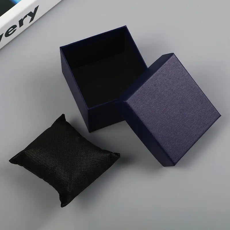 Wholesale Customized square Luxury Watch Packaging Paper Box with Customizable Lid and Basic Watch Box Display Gift Box
