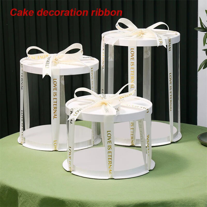 Wholesale 2.5cm Width Gift Decoration Satin Ribbon pink Decorative Ribbons for Happy Birthday