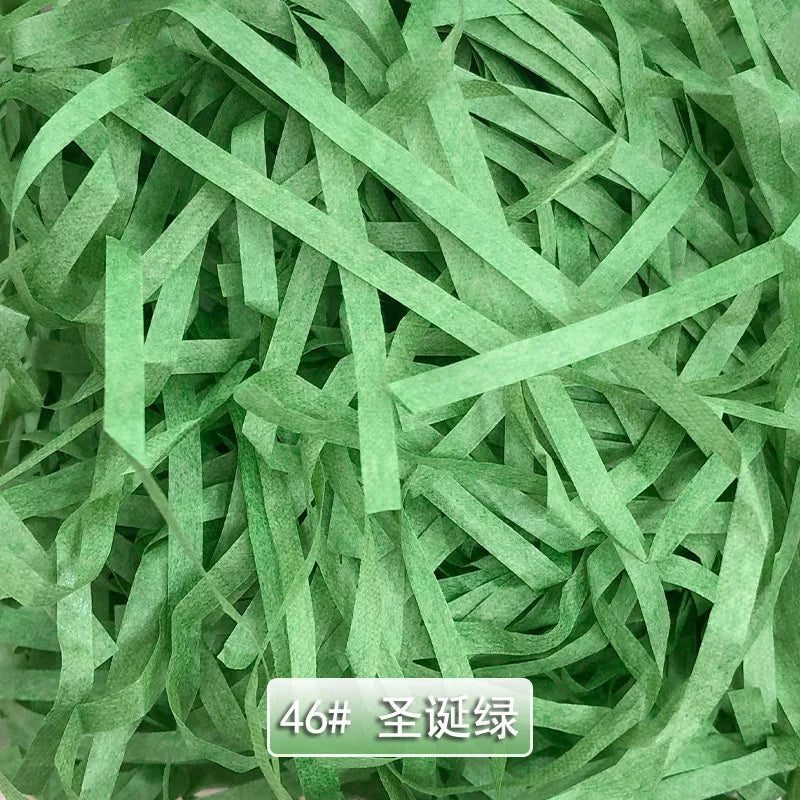 Lafite Papyrus Wholesale Color Ruffled Cut Paper Papyrus Stuffing Packaging for Luxury Gift Box Stuffing