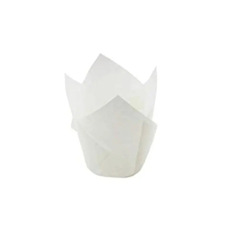 Tulip Muffin Cupcake Cup Top Hat Kraft Paper with Oil Proof Rimmed Baking High Temperature Resistant Paper Cups