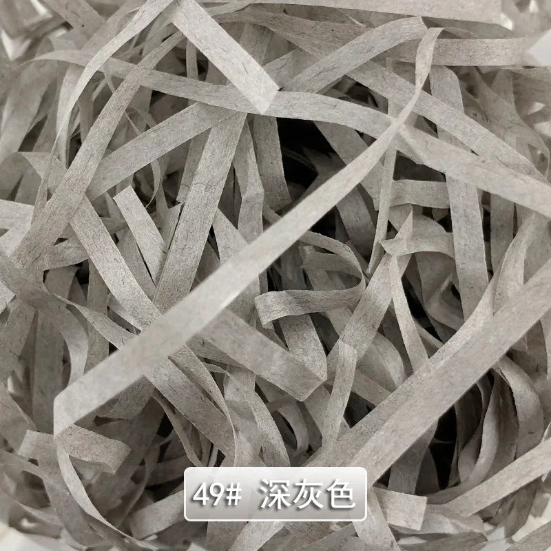 Lafite Papyrus Wholesale Color Ruffled Cut Paper Papyrus Stuffing Packaging for Luxury Gift Box Stuffing