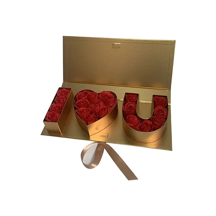 I Love You Flower Gift Boxes Flower Boxes Wedding Gift Boxes