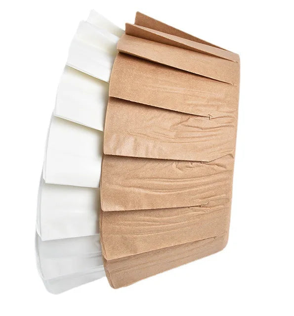 Wholesale Disposable Wood Color Basque Cake Paper Trays Multi-gauge Cupcake Baking Cupcake Cupcake Moulds