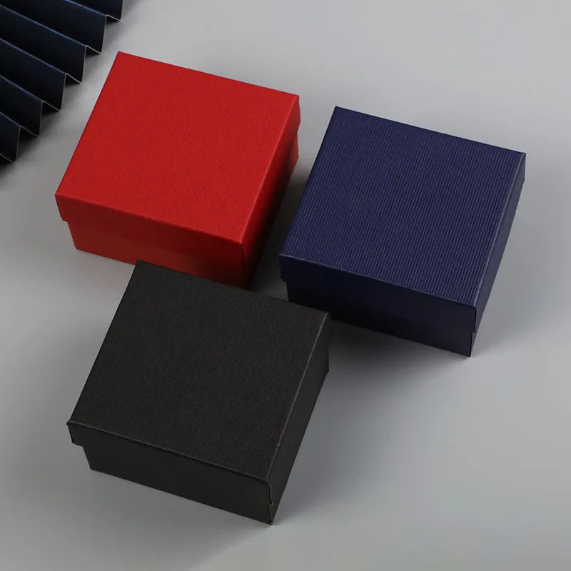 Wholesale Customized square Luxury Watch Packaging Paper Box with Customizable Lid and Basic Watch Box Display Gift Box