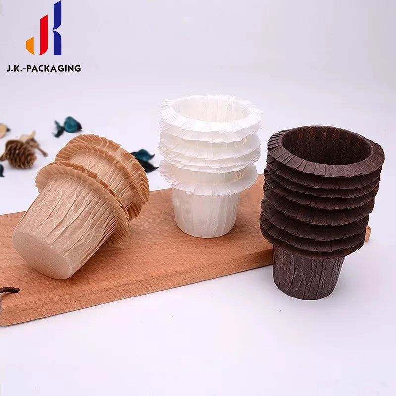 Wholesale Muffin Wrapper Cupcake Liners Hat Cup Disposable Cake Cup Box High Temperature Waterproof Muffin Cup Cake Baking