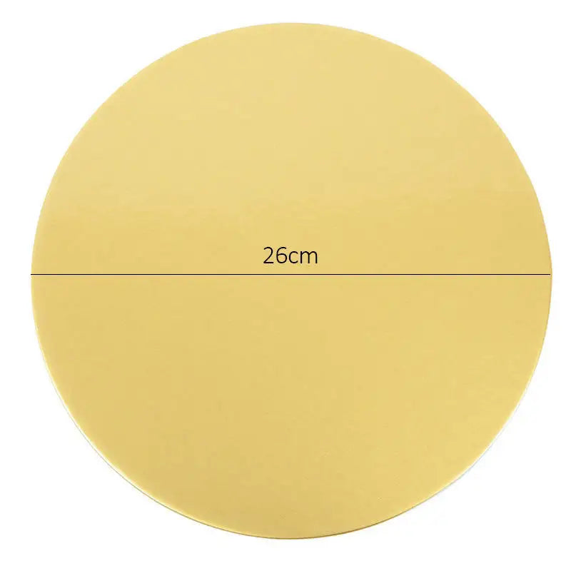 Customized Luxury Gold Cake Board OEM Industrial Packing Packaging Food Cake Decorating Dessert Baking Tray Cake Tools