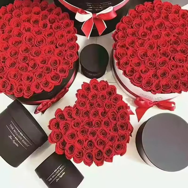 Drawer Box Cylinder Flower Bucket Flower Box