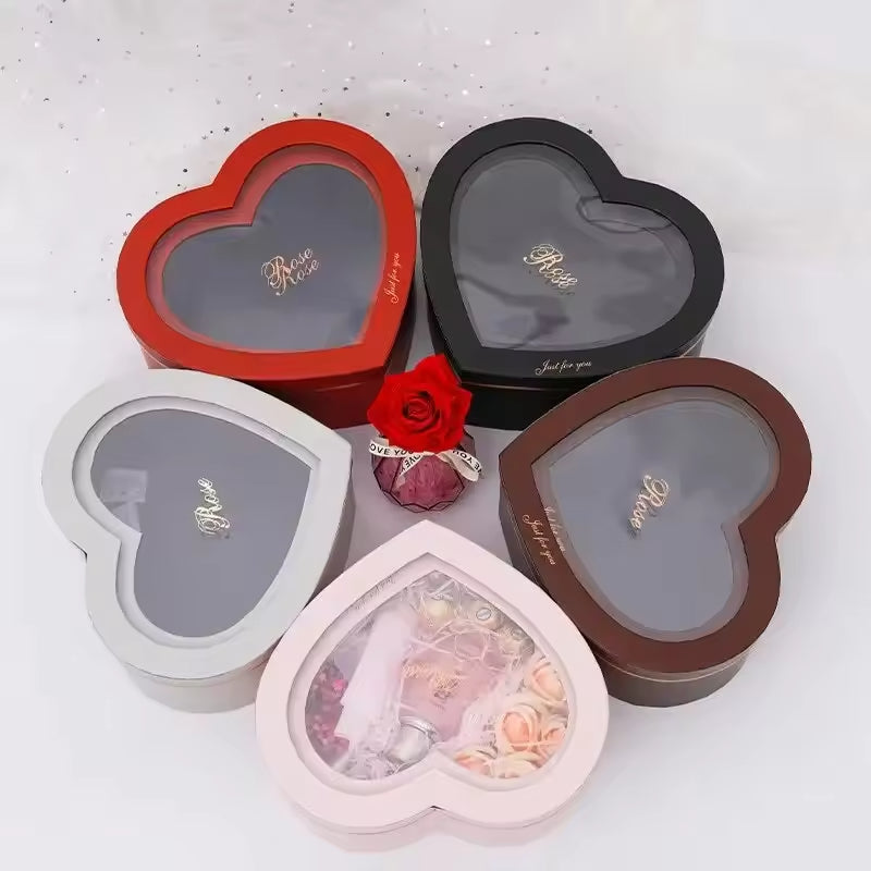 Gift Heart Flower Paper Box Birthday Gift
