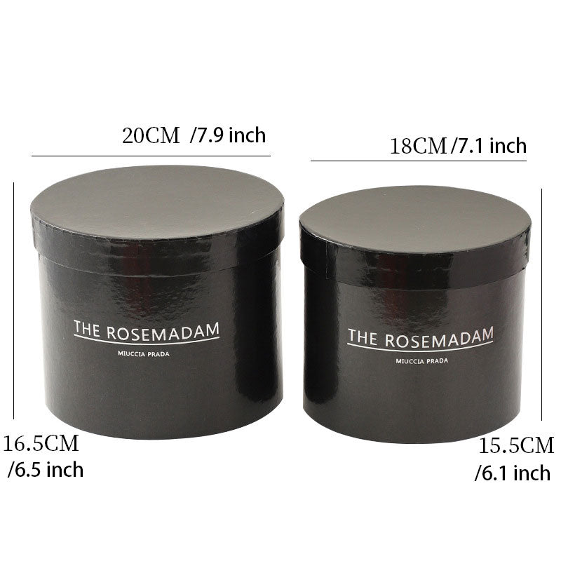 Drawer Box Cylinder Flower Bucket Flower Box