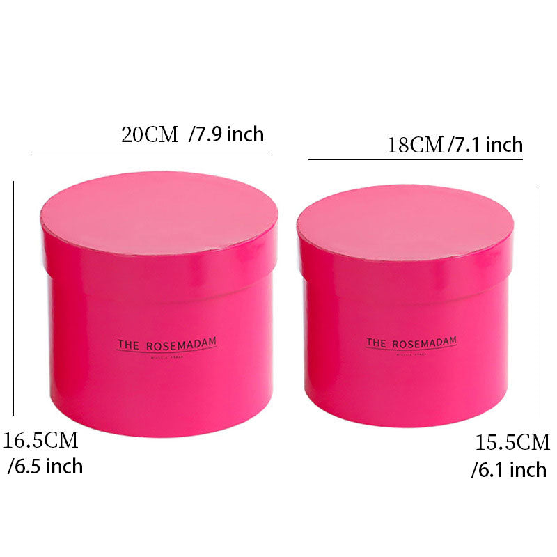 Drawer Box Cylinder Flower Bucket Flower Box