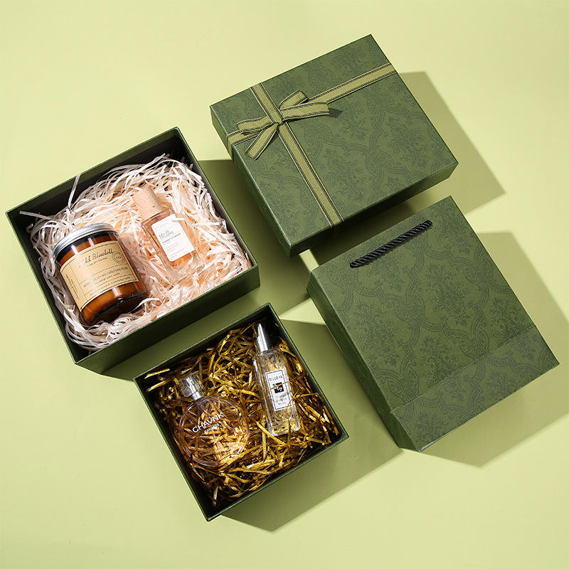 Luxury Printed Ribbon Magnetic Gift Boxes