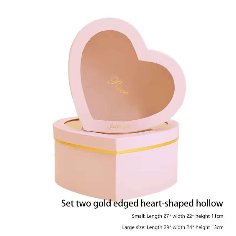 Gift Heart Flower Paper Box Birthday Gift