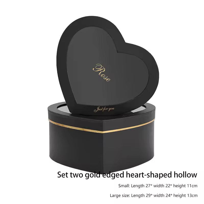 Gift Heart Flower Paper Box Birthday Gift
